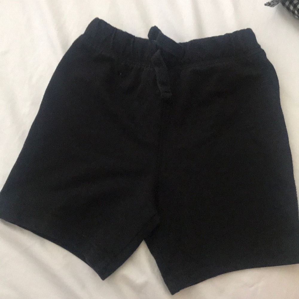 Toddler black shorts